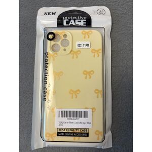 TKJSQ Yellow iPhone 11 Pro Max Case